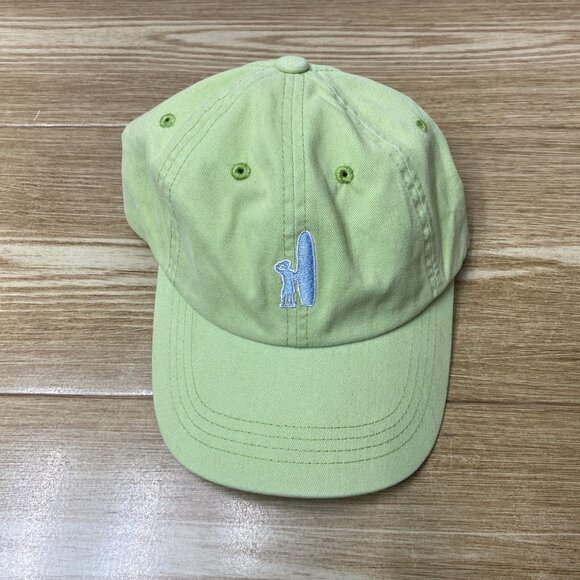 Johnnie-O Cap Mens Adjustable Hat Green Beach Surfing Summer Embroidered Logo - Picture 1 of 6
